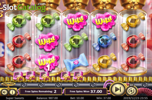 Οθόνη6. Super Sweets Κουλοχέρης