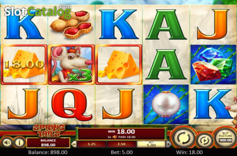 Οθόνη4. Spring Tails Κουλοχέρης 