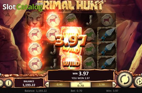 Οθόνη4. Primal Hunt Κουλοχέρης 