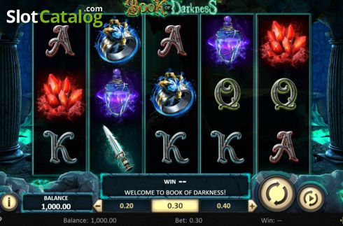 Οθόνη3. Book of Darkness (Betsoft) Κουλοχέρης