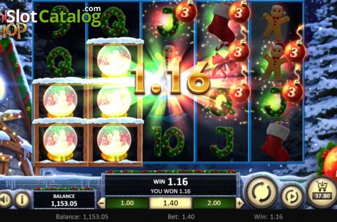 Οθόνη5. Take Santa's Shop Κουλοχέρης