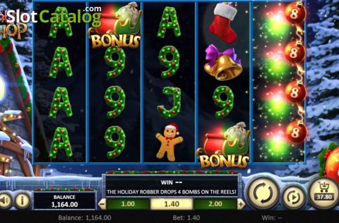Οθόνη4. Take Santa's Shop Κουλοχέρης