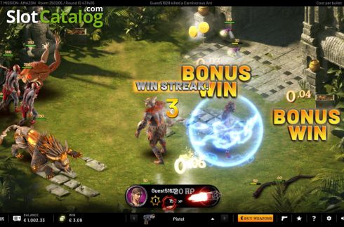 Οθόνη5. Max Quest - Mission: Amazon Κουλοχέρης