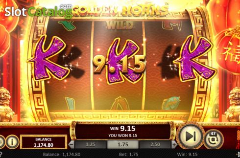 Οθόνη5. Golden Horns Κουλοχέρης