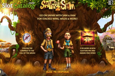 Οθόνη2. Safari Sam 2 Κουλοχέρης