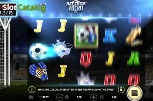 Οθόνη7. Hat Trick Hero Κουλοχέρης