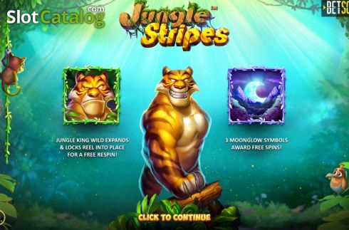 Οθόνη2. Jungle Stripes Κουλοχέρης
