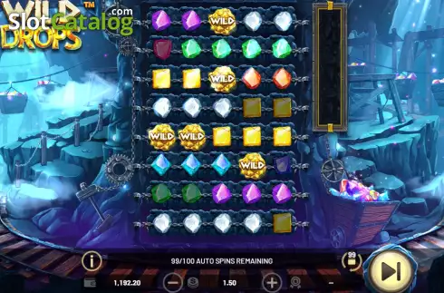 Οθόνη3. Wild Drops Κουλοχέρης