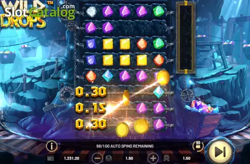 Οθόνη4. Wild Drops Κουλοχέρης