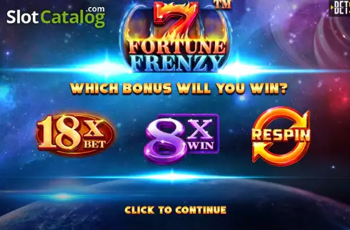 Οθόνη2. 7 Fortune Frenzy Κουλοχέρης