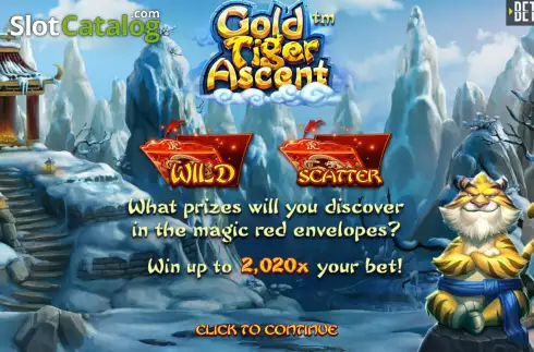 Οθόνη2. Gold Tiger Ascent Κουλοχέρης