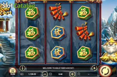 Οθόνη3. Gold Tiger Ascent Κουλοχέρης