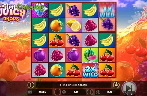 Οθόνη8. Triple Juicy Drops Κουλοχέρης
