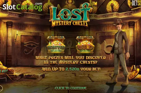 Οθόνη2. Lost Mystery Chests Κουλοχέρης