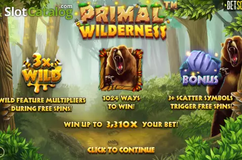 Οθόνη2. Primal Wilderness Κουλοχέρης
