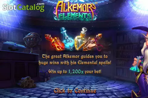 Οθόνη2. Alkemor's Elements Κουλοχέρης