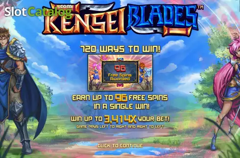 Οθόνη2. Kensei Blades Κουλοχέρης