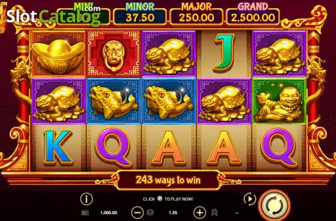 Οθόνη3. Golden Dragon Inferno (Betsoft) Κουλοχέρης