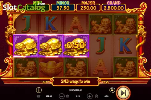 Οθόνη5. Golden Dragon Inferno (Betsoft) Κουλοχέρης