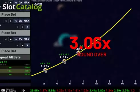 Οθόνη6. Triple Cash or Crash Κουλοχέρης