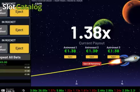 Οθόνη7. Triple Cash or Crash Κουλοχέρης