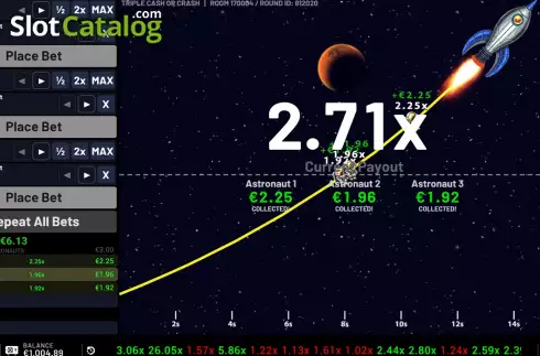 Οθόνη9. Triple Cash or Crash Κουλοχέρης