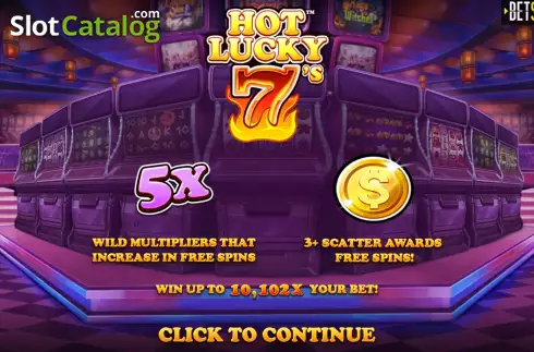 Οθόνη2. Hot Lucky 7s Κουλοχέρης 