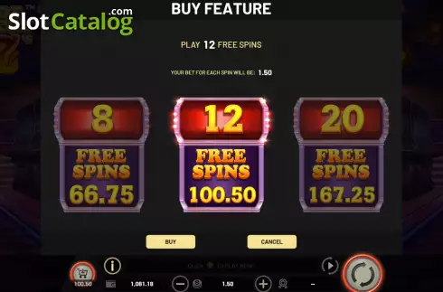 Οθόνη6. Hot Lucky 7s Κουλοχέρης 