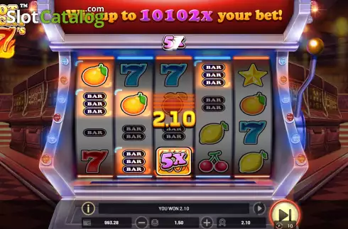 Οθόνη8. Hot Lucky 7s Κουλοχέρης 