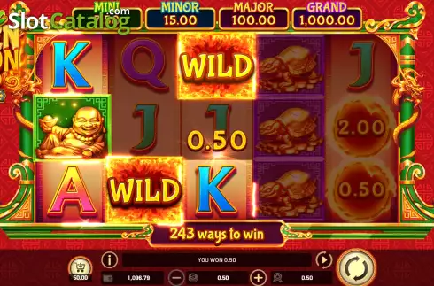 Οθόνη4. Super Golden Dragon Inferno Κουλοχέρης