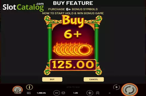 Οθόνη5. Super Golden Dragon Inferno Κουλοχέρης