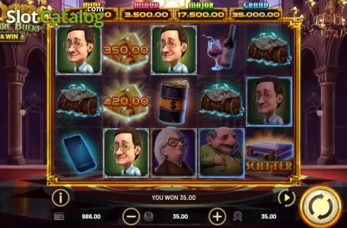 Οθόνη4. Tycoons: Billionaire Bucks Κουλοχέρης