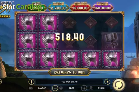 Οθόνη3. Thunder Clash Κουλοχέρης