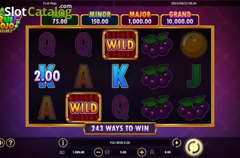 Οθόνη4. Fruit Mojo Κουλοχέρης
