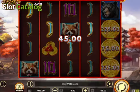 Οθόνη3. Tiger's Luck Κουλοχέρης