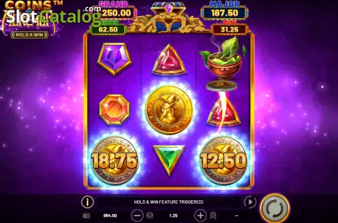 Οθόνη5. Coins of Alkemor – Hold & Win Κουλοχέρης