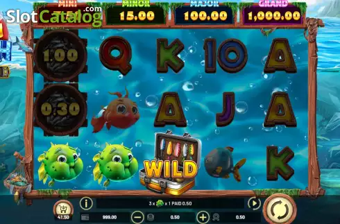 Οθόνη3. A Big Catch – Hold & Win Κουλοχέρης
