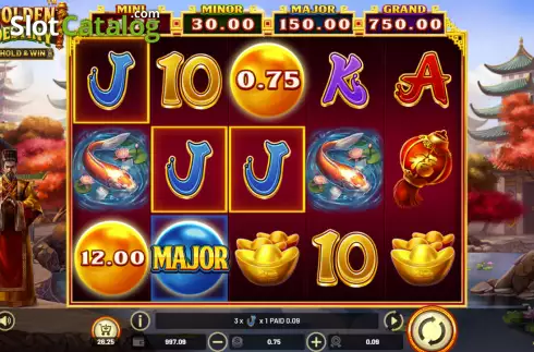 Οθόνη3. Golden Destiny – Hold & Win Κουλοχέρης