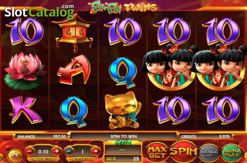 Ροδέλες. Fa Fa Twins (Betsoft) Κουλοχέρης