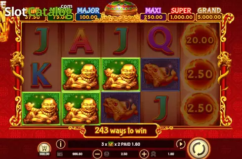 Οθόνη3. Ultimate Golden Dragon Inferno Κουλοχέρης