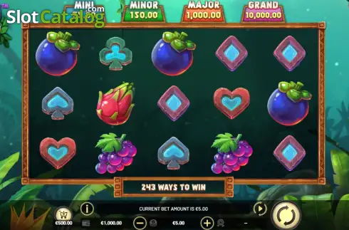 Οθόνη2. Lizard Loot Hold & Win Κουλοχέρης