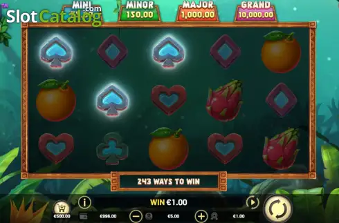 Οθόνη3. Lizard Loot Hold & Win Κουλοχέρης