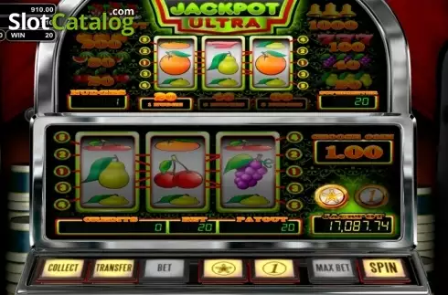 Οθόνη3. Jackpot Ultra Κουλοχέρης