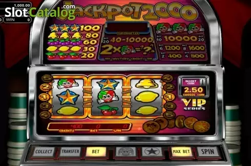 Οθόνη2. Jackpot2000 VIP Κουλοχέρης