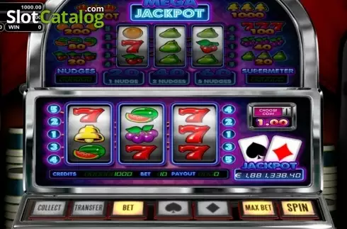 Οθόνη2. Mega Jackpot Κουλοχέρης