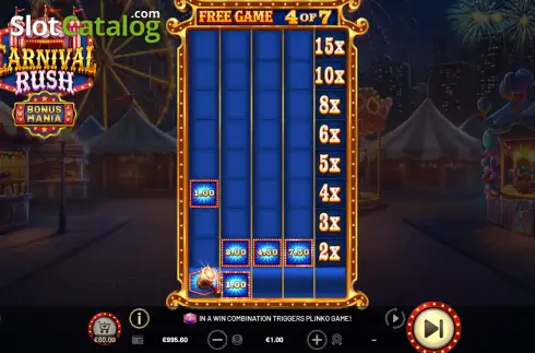 Οθόνη3. Carnival Rush Κουλοχέρης
