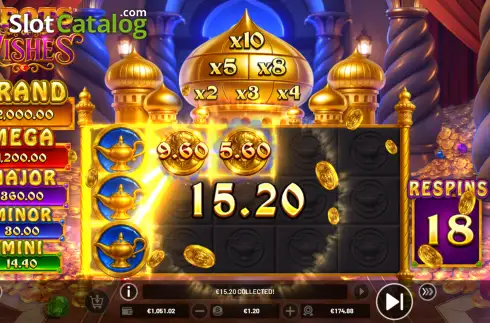 Οθόνη3. 3 Pots of Wishes Κουλοχέρης
