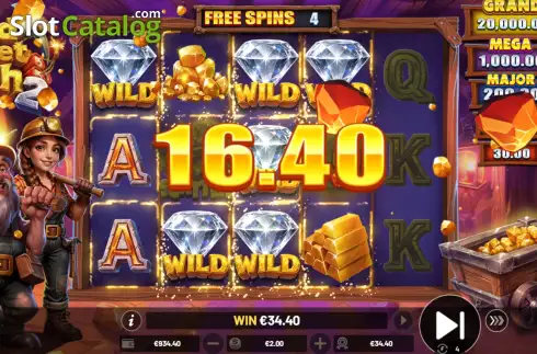 Οθόνη3. Gold Nugget Rush 2 Κουλοχέρης