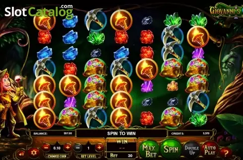 Οθόνη 1. Giovanni's Gems Κουλοχέρης