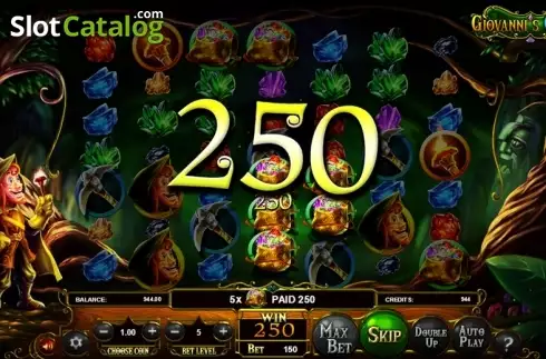 Οθόνη 2. Giovanni's Gems Κουλοχέρης